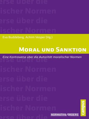 cover image of Moral und Sanktion